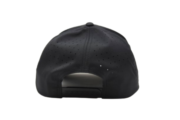 American Flag Hat PVC Curved Performance - Black