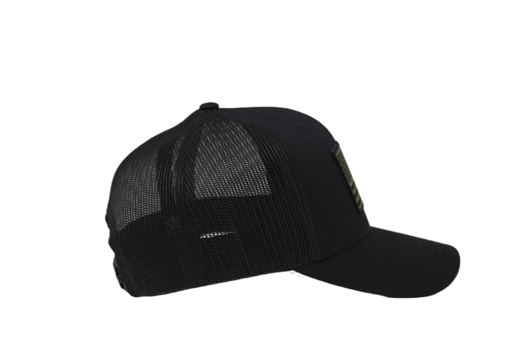 Tiger Stripe American Flag Hat
